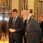 Prince Michael of Kent at the exhibition «Smuggling, Three Centuries Under Water» at the Headquarters of the Russian Geographical Society in St. Petersburg. Photo by Tatyana Nikolaeva