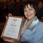 Елена Левшина с дипломом победителя в Туристско-краеведческой номинации