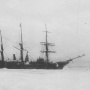 The Zarya boat, the vehicle of the Russian polar exhibition led by Baron Eduard Toll. Source: report of the expedition. Izvestiya of the Imperial Academy of Sciences, 1