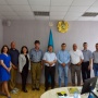 Члены оргкомитета VIII Международного степного форума РГО в Северо-Казахстанской области РК