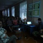 Наш импровизированный конференц-зал. Встреча с писателями (Фото А.Карандеев).