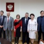 Представители Российско-Казахстанской части Комиссии по сохранению бассейна р. Урал