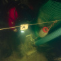 Раскопки на любекском торговом судне "Архангел Рафаил". Фото предоставлено Центром подводных исследований РГО