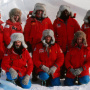 Участники Icewalk на Северном полюсе 14 мая 1989 года