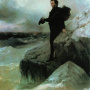Прощание Пушкина с морем, И.К. Айвазовский, 1877 г., источник: wikipedia.org