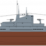 Силуэт подводной лодки типа "Щ" серии V-бис. Щ-201.Фото: wikipedia.org
