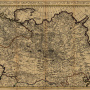 Мурманское море (наверху, слева) на карте Тартарии, составленной Н. Витсеном в 1705 году. Источник: wikipedia.org