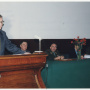 Выступление Юрия Селивёрстова на открытии десятой конференции по медицинской географии, 1999г. Научный архив РГО