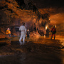 Крым, пещера Красная, 1 км за 1 сифоном. Фото: Андрей Макаров