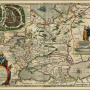 Карта Фёдора Годунова, изданная Герритсом в Амстердаме. Источник: сайт Российской Государственной Библиотеки.