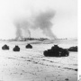 Немецкие танки атакуют советские позиции в районе Истры, 25 ноября 1941. Фото: Федеральный архив Германии. Источник: wikimedia.org