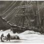 Шхуна "Заря" во льдах. Рисунок участника экспедиции. Источник фото: wikipedia.org