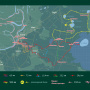 Карта-схема маршрутов "Тропы Паустовского"