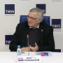 Виктор Гроховский на пресс-конференции ТАСС