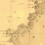 Фрагмент карты Гидрографического департамента. СПб, 1871 г.