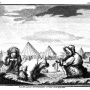 Ительмены, добывающие огонь. Рисунок из книги "Описание земли Камчатской". Фото: wikipedia.org