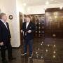 Губернатор Ульяновской области Алексей Русских и Заместитель Исполнительного директора РГО Сергей Корлыханов. Автор фото Дмитрий Сандимиров.