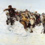 За "натуру" для картины "Взятие снежного городка" Суриковы расплатились водкой. Фото: wikipedia.org
