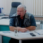Член ПКО РГО – ОИАК края В.Н. Ковальчук во время проведения лекции