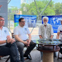 Пресс-конференция, посвящённая предстоящей экспедиции команды РО РГО в РБ в Кабардино-Балкарию. Фото: пресс-служба РО РГО в РБ