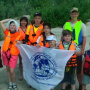 Юные участники водной экспедиции. Фото: Андрей Гаврилов.