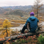 Любуясь осенним пейзажем. Фото предоставлено автором