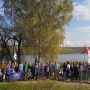 Участники "Большого похода" на закрытии парусного сезона. Фото: Тульское отделение РГО