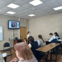 А. Коркина проводит конкурсный урок на соревновании «Ваш выход». Фото: А.Моедо