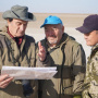 Александр Чибилёв с коллегами из Казахстана. Фото: Павел Вельмовский 