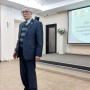 Выступление Федора Карягина на мероприятии. Фото: Чувашское республиканское отделение РГО