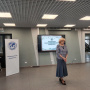 В Липецкой области открыли Молодежный центр Русского географического общества. Председатель Липецкого областного отделения РГО Любовь Беляева. Фото: Липецкое областное отделение РГО
