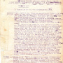 Протокол собрания инициативной группы по организации городского отдела ВГО в Сталинске. 1939 г. (фонды Новокузнецкого краеведческого музея)