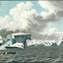Вид ледяных островов,1820 г. Художник: Павел Михайлов